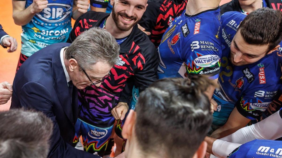 Dopo la Champions League per la Sir Perugia ci sarà la sfida di campionato a Verona