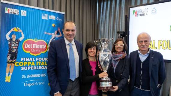 Tutto pronto per la final four della Coppa Italia della Superlega di volley maschile: Sir Perugia favorita!