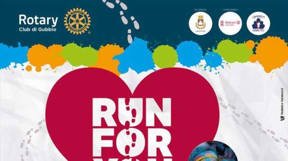 Domenica insieme alla "CorriGubbio" c'è anche la "Run For You Color"