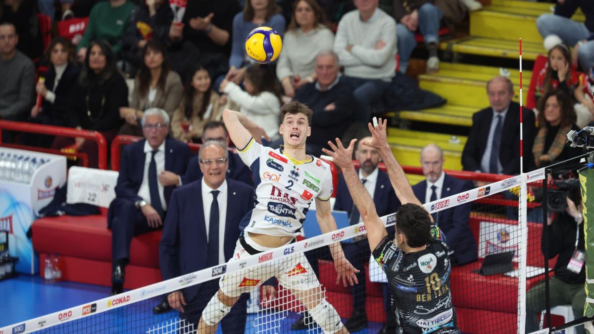 La partita tra Sir Perugia ed Itas Trentno vista con gli occhi degli ospiti