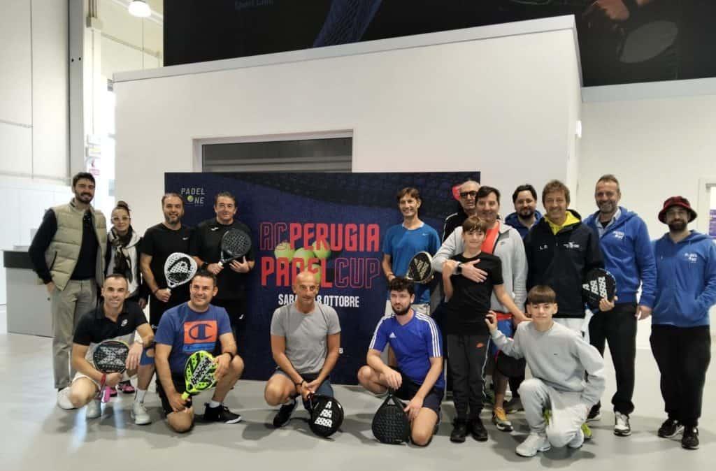 Il Perugia Calcio ha organizzato un torneo di padel per i propri partner commerciali