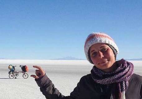 Avreste voluto farlo anche voi? Infermiera perugina ha percorso 11mila km in bici da sola in Sud America