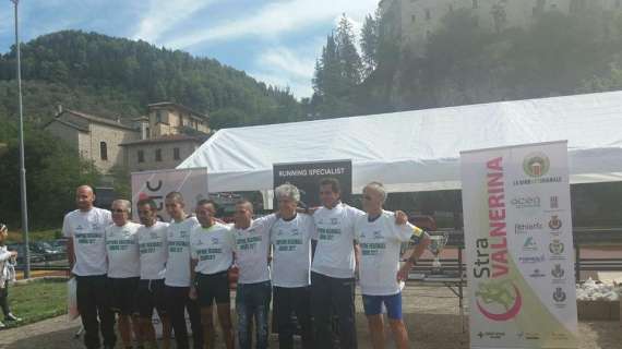 "Stravalnerina": ordine di arrivo maschile con i nuovi campioni regionali della 10 km