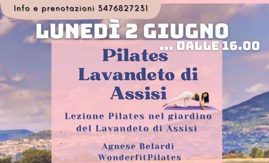 Il 2 giugno al Lavandeto di Assisi un nuovo appuntamento con il pilates di Agnese Belardi