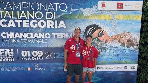 Ma che brava la perugina Erika Fancello! Bronzo ai campionati italiani giovanili di nuoto