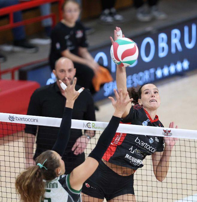 La Bartoccini Perugia inizia oggi il girone di ritorno in casa di Vallefoglia inseguendo la zona salvezza