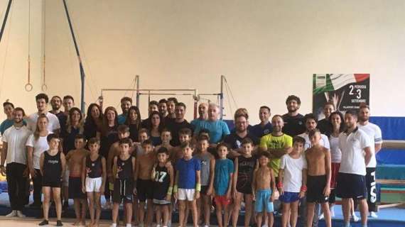 Successo per il raduno interregionale di ginnastica artistica maschile a Perugia