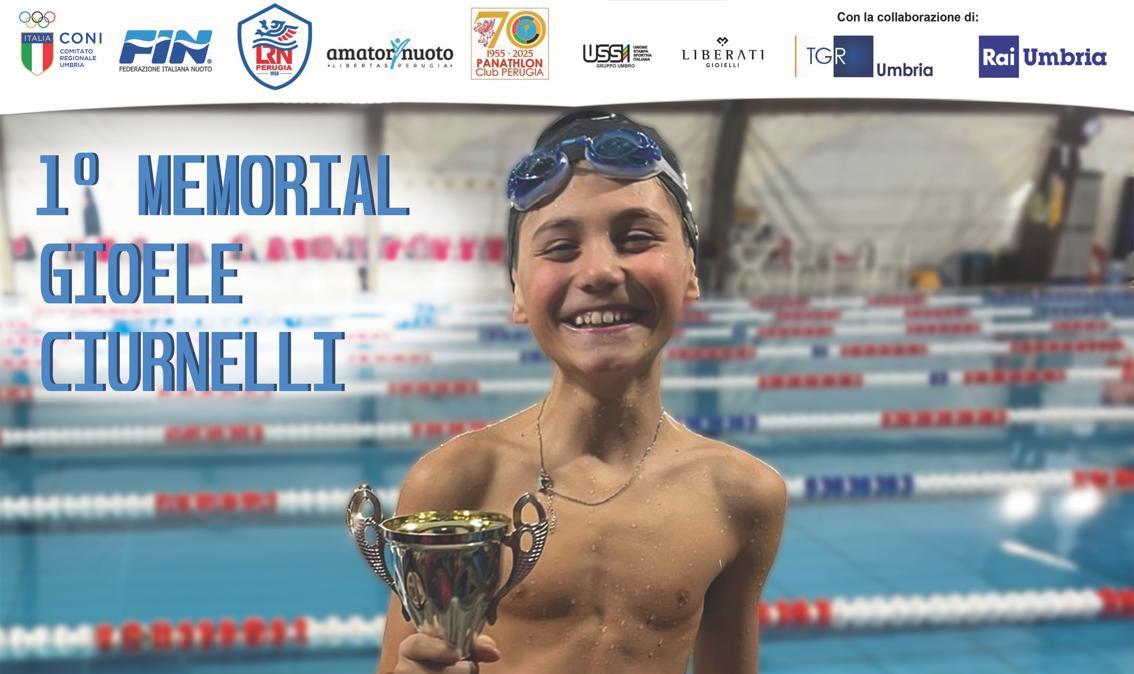 Ricordiamo Gioele Ciurnelli: domenica alla "Pellini" il primo memorial di nuoto