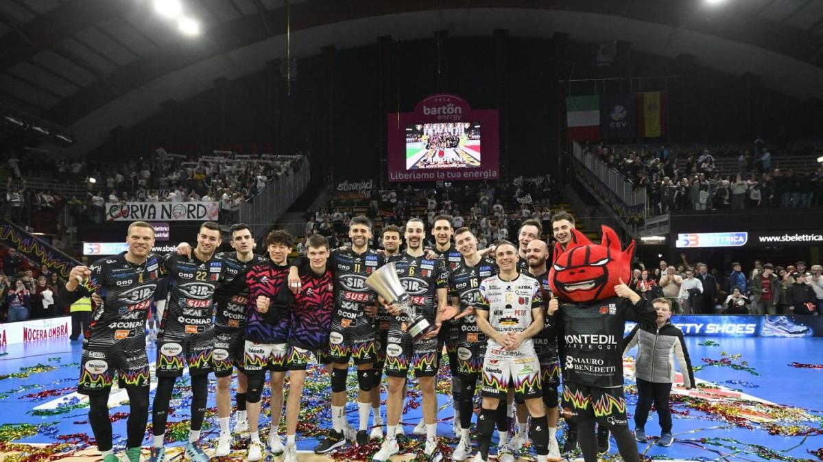 Così è andata la partita di ieri sera della Sir Susa Scai Perugia contro Monza