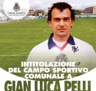 Domani a Deruta l'intitolazione dello stadio a Gianluca Pelli
