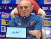 La conferenza stampa dell'allenatore del Perugia, Vincenzo Cangelosi 
