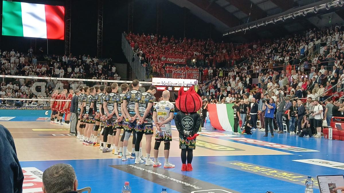 Sir Susa Scai Perugia-Cucine Lube Civitanova:0-1 LIVE 