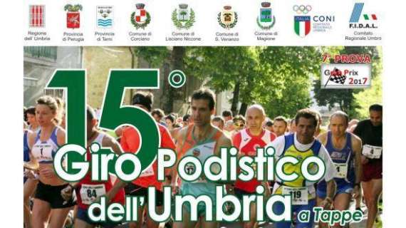Dal 6 al 9 aprile torna il Giro podistico dell'Umbria a tappe: si parte da Corciano 