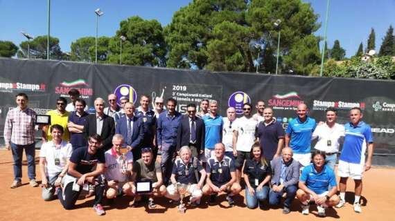 Umbria quarta al torneo nazionale di tennis per giornalisti
