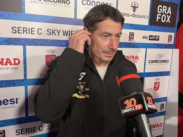 "La vittoria del Perugia contro il Livorno la dedichiamo al presidente Faroni, che sta soffrendo e spende"