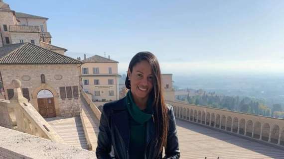 Visita a sorpresa oggi in Umbria per la campionessa Libania Grenot: una giornata di relax ad Assisi