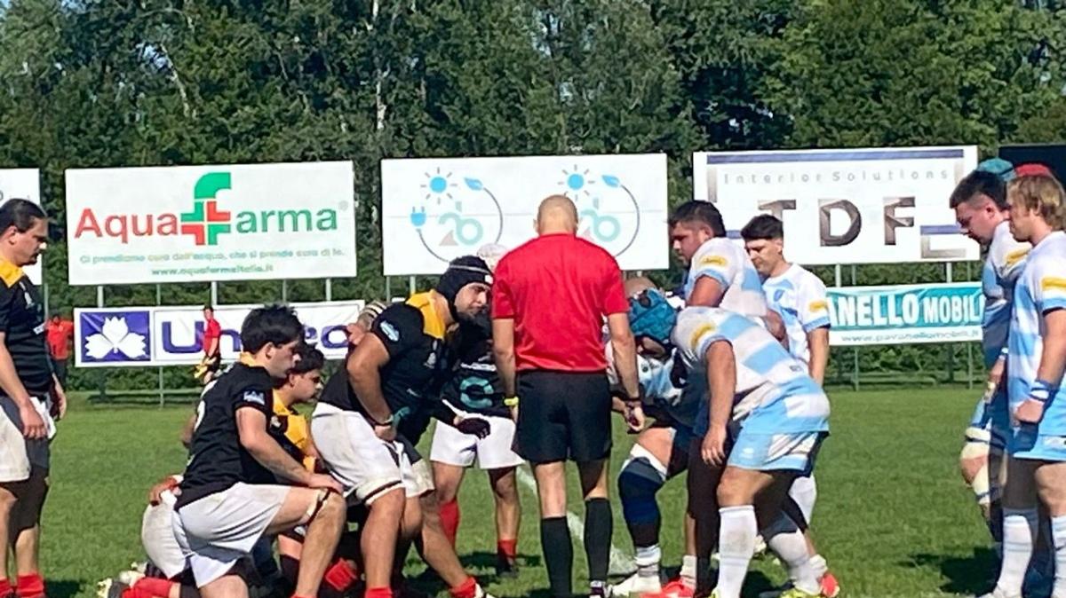 Il Rugby Perugia sconfitto 40-24 a San Donà nella gara di andata dei playoff promozione di B