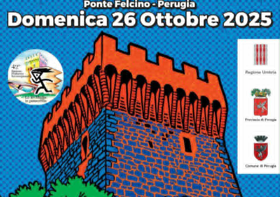 Il 26 ottobre torna l'appuntamento con il "Raduno Podistico Interregionale di Ponte Felcino"
