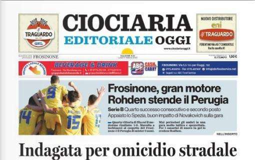 Per il Frosinone un gran motore contro il Perugia...
