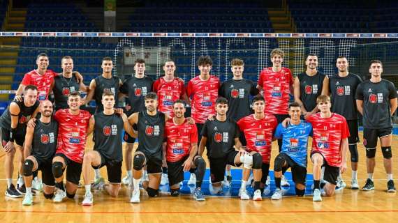 La Sir Susa Scai Perugia perde per 3-1 in amichevole a Civitanova