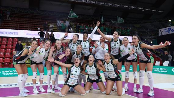La partita tra Bartoccini Perugia e Vallefoglia al PalaBarton vista dai marchigiani