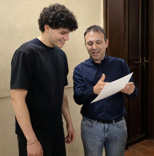 Che serata! Il sindaco invita tutta la popolazione a ritrovarsi ad Ellera per tifare insieme per Nicolò al Festival di Sanremo! 