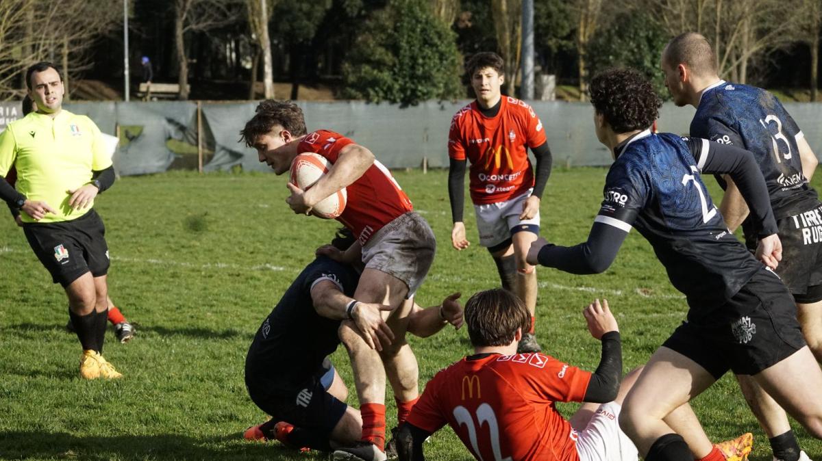 In serie C netta sconfitta (39-7) del Rugby Perugia Junior contro il Tirreno