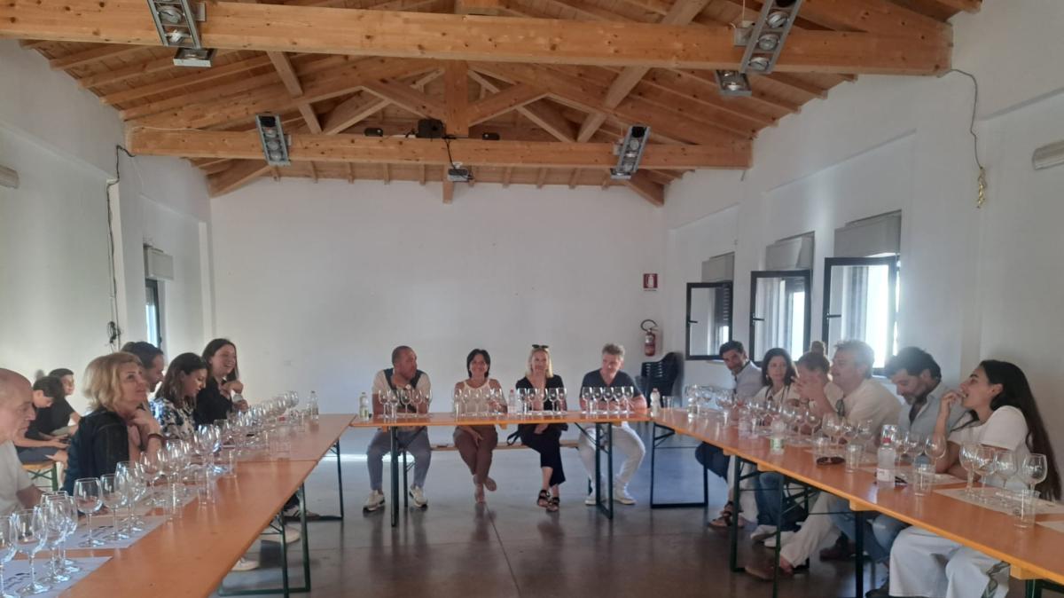 E' partito il ciclo estivo delle "Notti del Vino in Umbria" con la prima tappa al Parco delle Sculture di Brufa