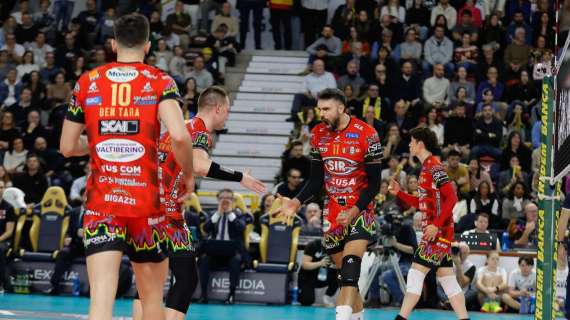 Per la Sir Susa Vim Perugia continua la serie di vittorie: battuta anche Verona ed ora quattro gare di fila in casa