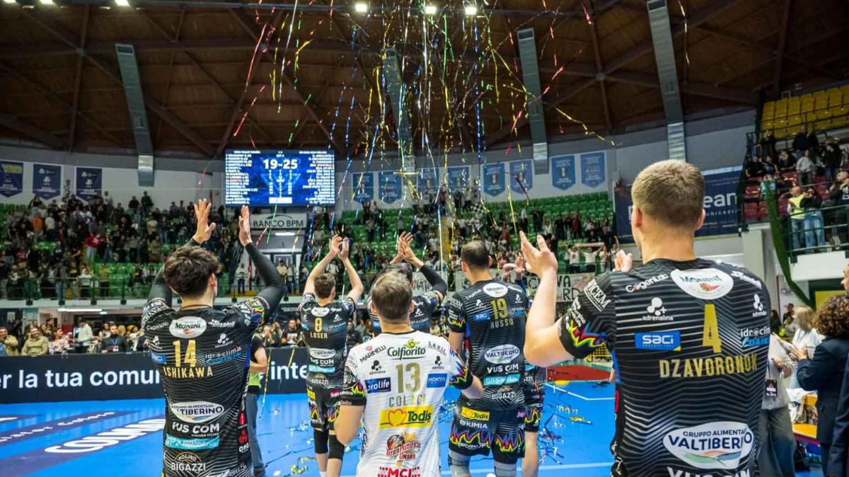 La Sir Susa Scai Perugia inizia il campionato con un successo (3-1) contro Monza