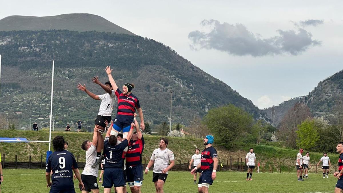 Per il Rugby Gubbio la gioia della gran vittoria (26-7) nel campionato di B 