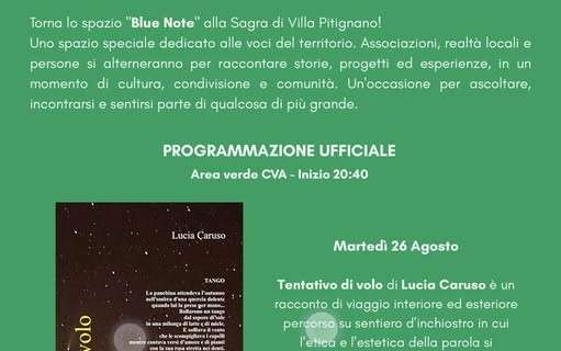 Oggi a Villa Pitignano la presentazione del libro "Tentativo di volo" di Lucia Caruso: con lei Noemi Marziani