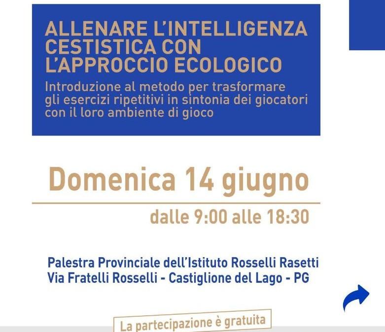 "Allenare l'intelligenza cestistica con un approccio ecologico": convegno sul basket a Castiglione del Lago