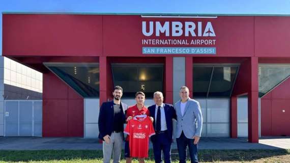 Accordo di collaborazione tra il Perugia Calcio e l'Aeroporto "San Francesco d'Assisi"
