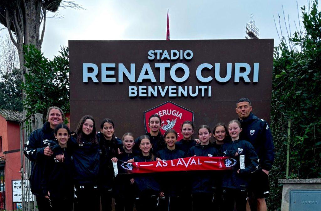 Amichevole del Perugia Calcio Femminile Under 12 contro le canadesi del Laval