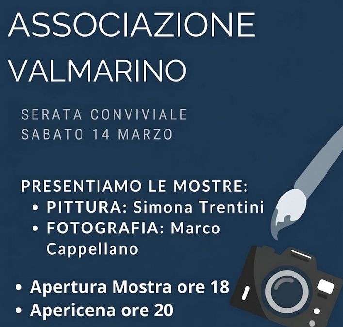 Sabato 14 alla Valmarino di Corciano la personale di Simona Trentini: esposte anche le foto di Marco Cappellano
