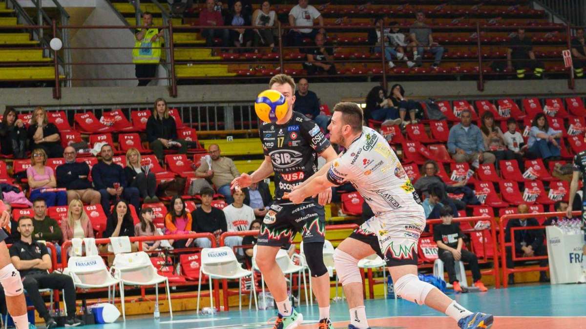 Sir Safety Susa Perugia-Verona 3-2: il tabellino finale