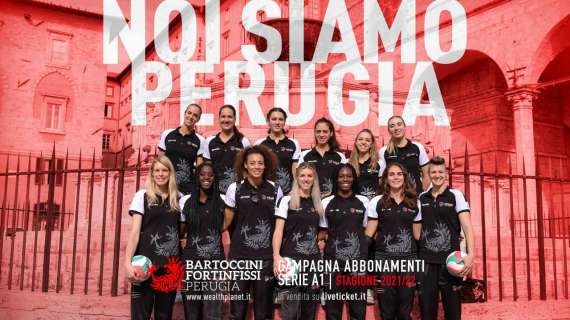Perugia sogna in grande anche nel volley delle donne! Partita la campagna abbonamenti per la Bartoccini Fortinfissi