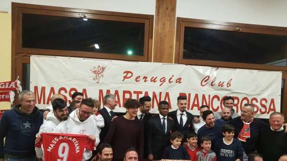 In festa il "Perugia Club Massa Martana" in un clima di grande entusiasmo