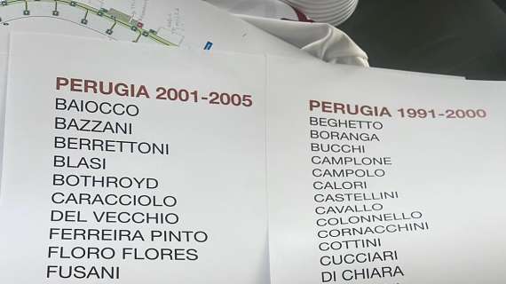 Sabato per il Memorial Gaucci quanti ex campioni ad Assisi! Sulle panchine Cosmi e Novellino
