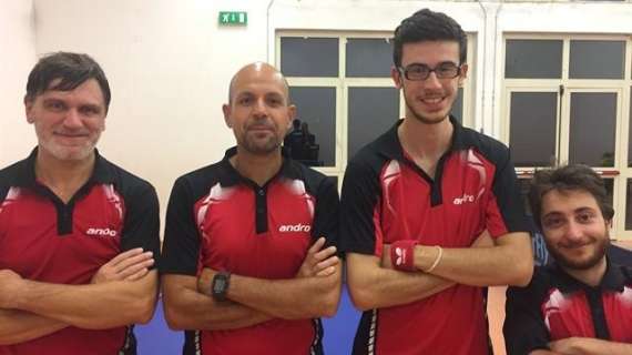 Il Perugia di tennistavolo sta per vincere il campionato di C2 dopo il successo contro Terni
