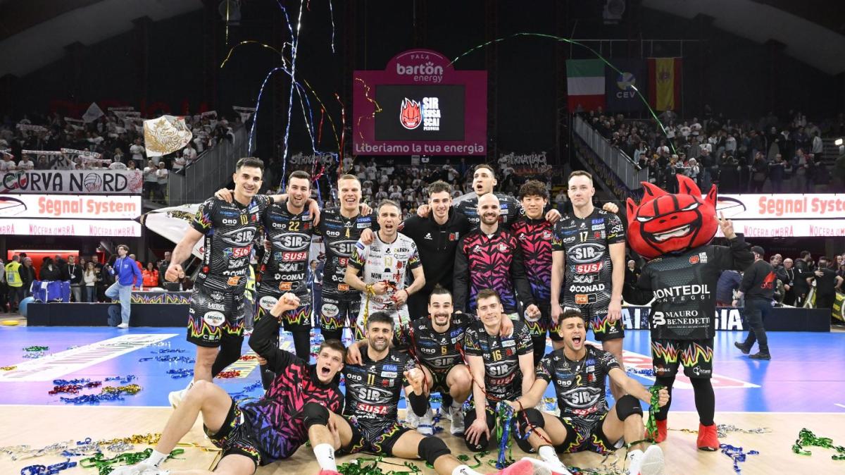 Così è andata la partita di ieri sera della Sir Susa Scai Perugia in casa contro Monza