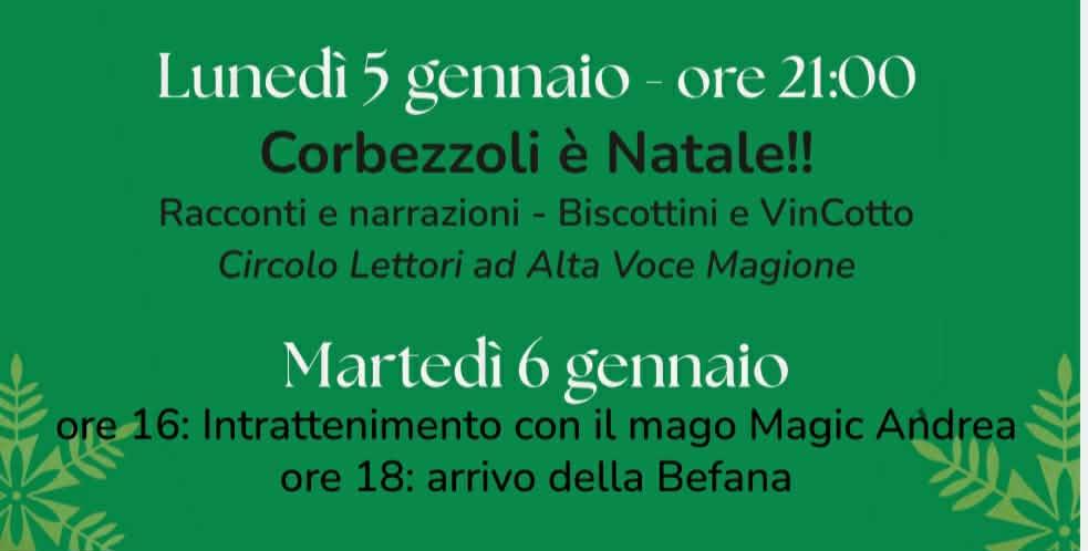 Doppio appuntamento stasera e domani a San Savino di Magione tra letture, dolci e... la befana