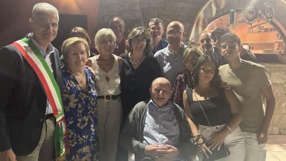 A Deruta la festa più bella! I magnifici 100 anni di Corrado Paliani insieme al sindaco, parenti e amici