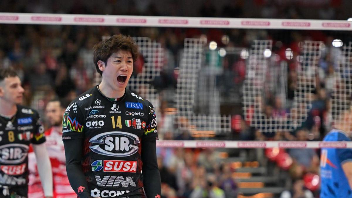 Per il campione della Sir Perugia, Yuki Ishikawa, confermata la distorsione al ginocchio: incerti i tempi di recupero
