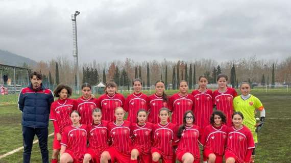 L'Under 15 femminile del Perugia Calcio ha battuto 3-2 la Maceratese ed è in finale nella Sangiustese Women