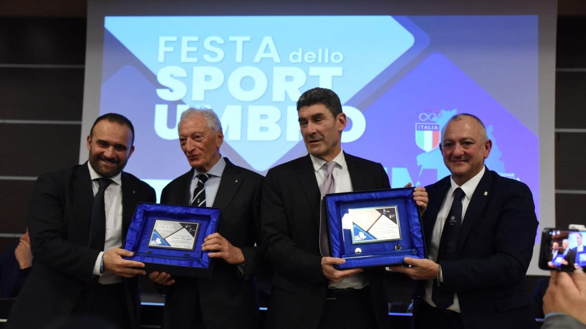 La grande festa dello sport umbro voluta dal commissario del Coni Riccardo Giubilei 
