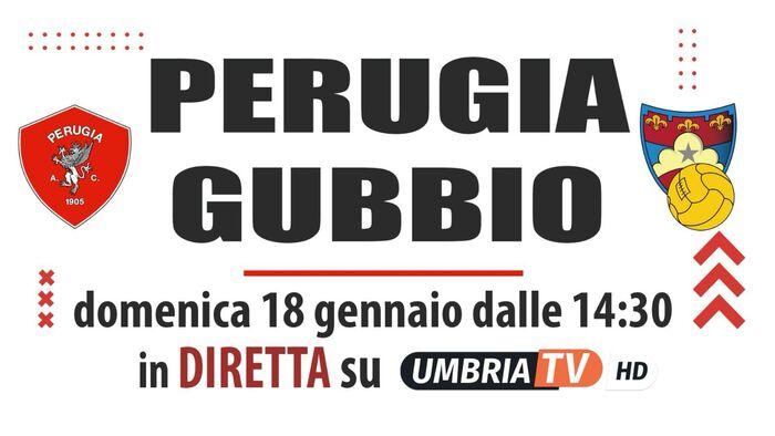 Su Umbria Tv "per un pomeriggio comodamente da casa" la diretta del derby Perugia-Gubbio di domenica al Curi 