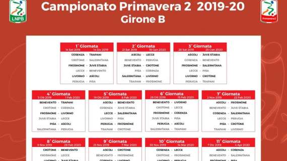 Pubblicato il calendario del campionato Primavera: il Perugia inizierà il 14 settembre contro il Pisa