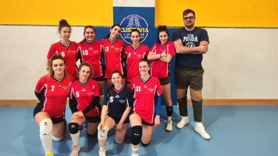 Agli universitari di volley femminile il Cus Perugia eliminato dal Cus Pavia